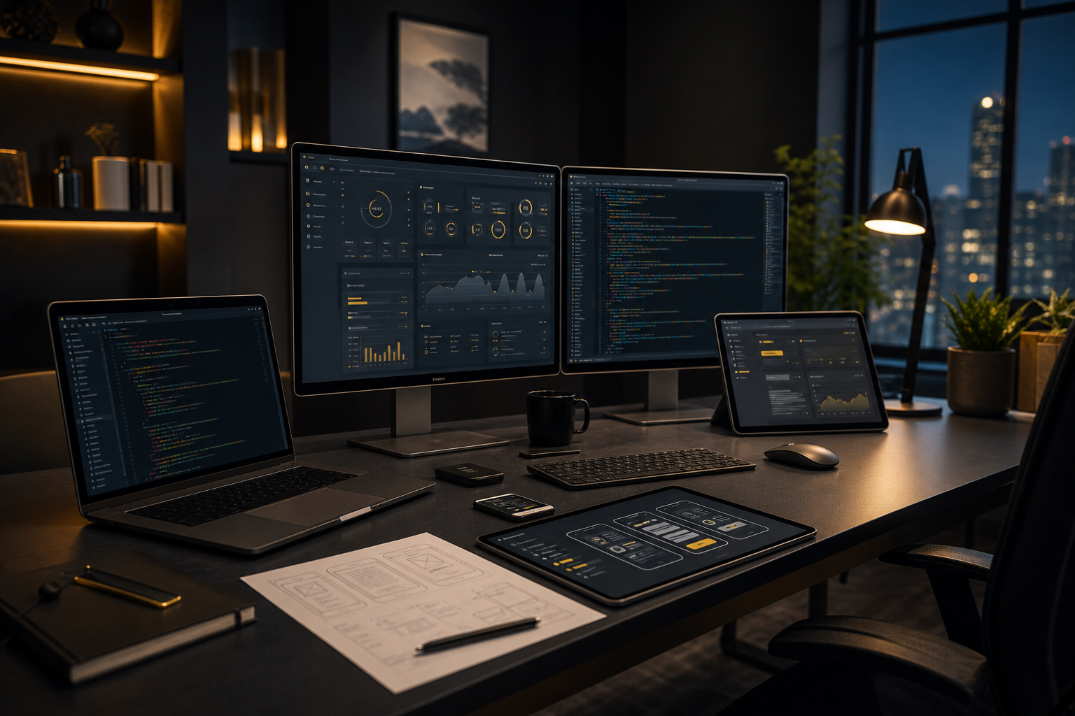 Web development and custom software